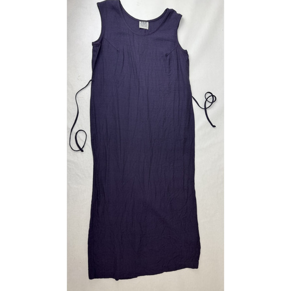 Vintage 90s R&M Richards Maxi Dress Witchy Whimsigoth Purple Women Sm (36" Bust) - Picture 5 of 12